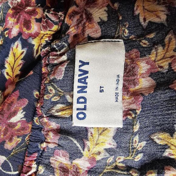 Old Navy Girls' Floral Dress Size 5T - Picture 2 of 3
